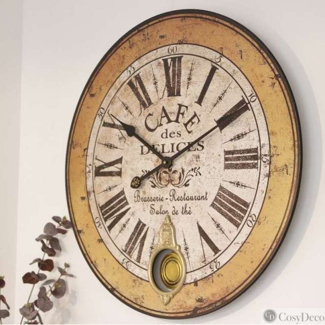 Grande Horloge à Vintage, AnticLine Création