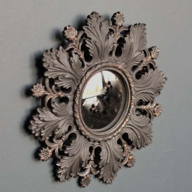 Les Miroirs convexes de sorcière bois noir Chehoma Boutique en ligne