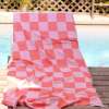 Fouta Coton Originale Motif Damier