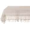 Nappe blanche volants Style Romantique